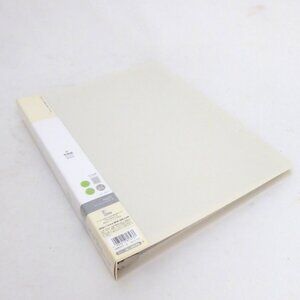 NEW 500 BUSINESS CARD RINGED BINDER CARD HOLDER SLEEVES & TABS JAPAN